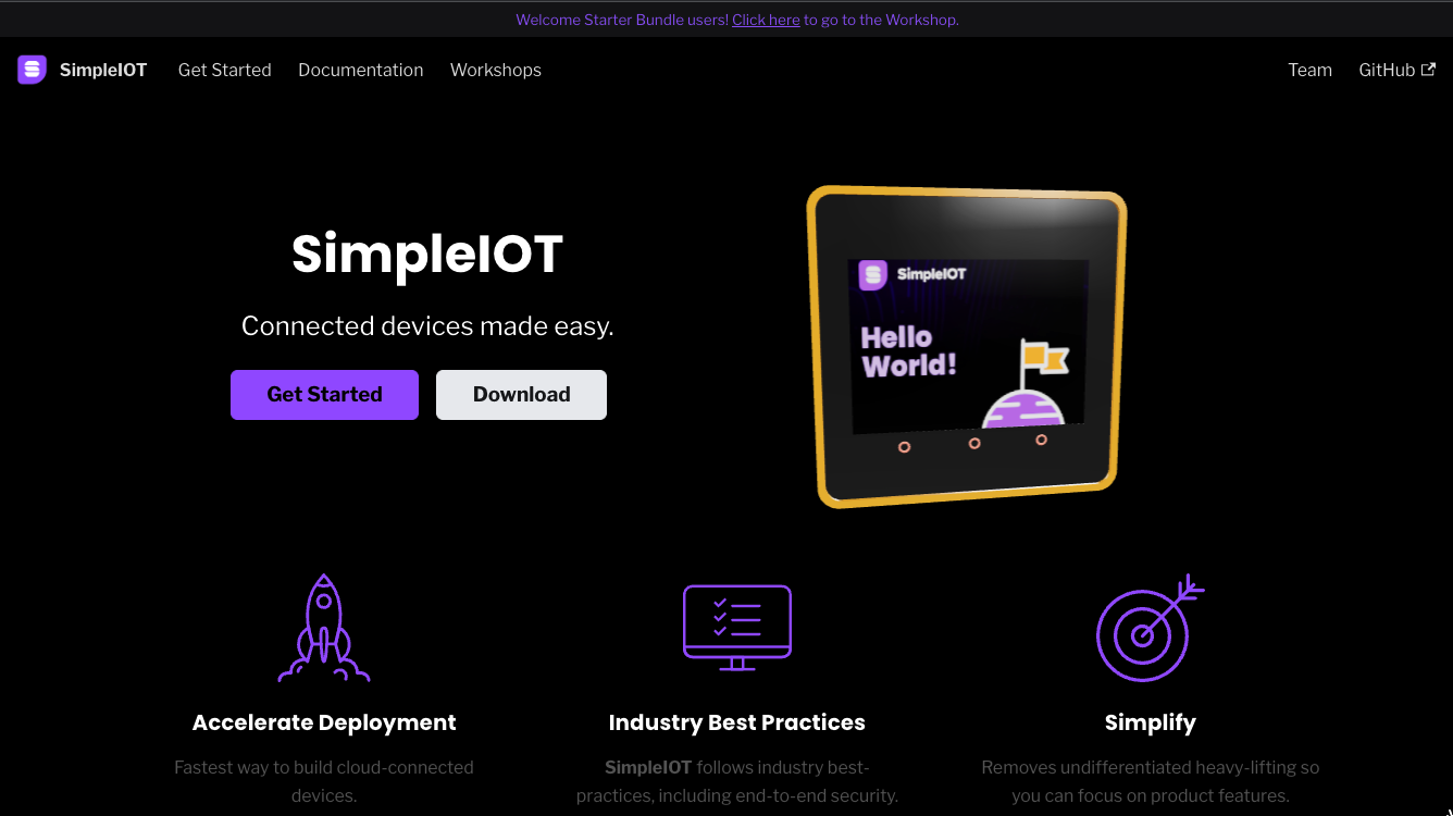 SimpleIOT-Build